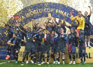 France Celebrate World Cup Win 2018
