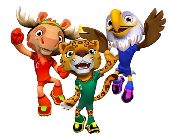 Meet Maple, Zayu, and Clutch: FIFA Mascots