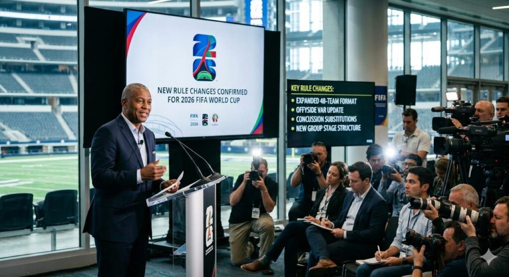 New Rule Changes Confirmed for 2026 FIFA World Cup